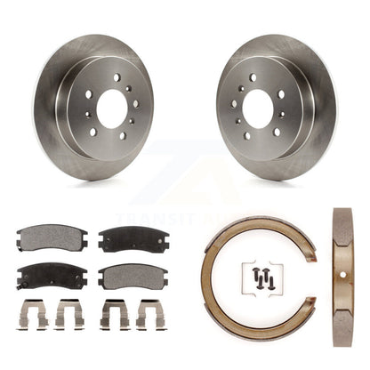 Kit de chaussures de stationnement avec plaquettes en céramique, Rotors à disque arrière, pour Chevrolet Impala Pontiac Am