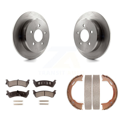 Kit de plaquettes en céramique et de chaussures de stationnement, Rotors à disque arrière, pour Ford Ranger Explorer Spor
