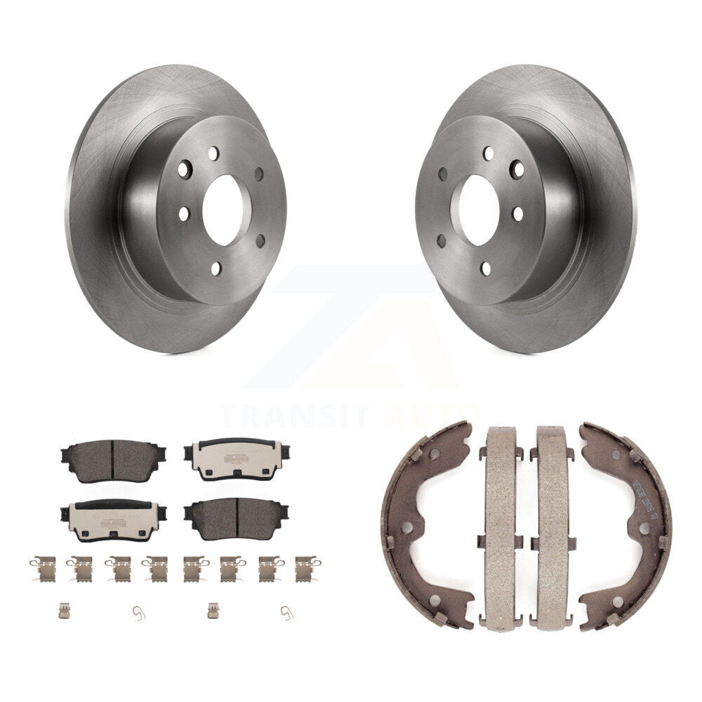 Kit de patins de frein de stationnement, Rotors à disque arrière, plaquettes en céramique, pour Nissan Altima AW 2019