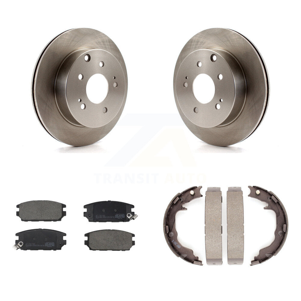 Kit de plaquettes en céramique et de chaussures de stationnement pour Rotors de disque arrière, pour Mitsubishi Eclipse Galant
