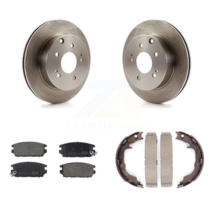 Kit de plaquettes en céramique et de chaussures de stationnement pour Rotors de disque arrière, pour Mitsubishi Eclipse Galant