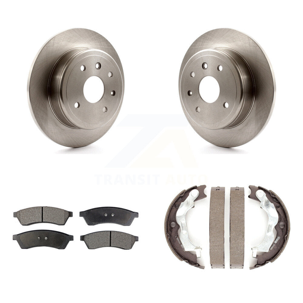 Kit de plaquettes en céramique et de chaussures de stationnement pour disques arrière, Rotors, pour Suzuki Vérone 2004 – 2006