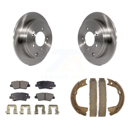 Kit de chaussures de stationnement avec plaquettes en céramique, Rotors à disque arrière, pour 10 Hyundai Azera à 07 06 0