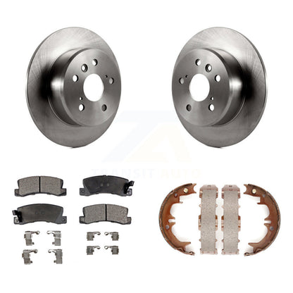 Kit de plaquettes en céramique et de chaussures de stationnement, Rotors à disque arrière, pour Lexus Toyota Camry RX30