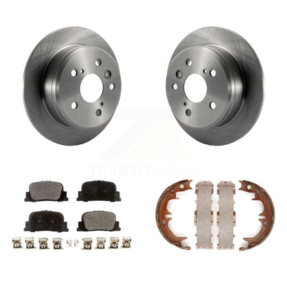Kit de plaquettes en céramique et de chaussures de stationnement, Rotors à disque arrière, pour Toyota Camry Lexus ES30