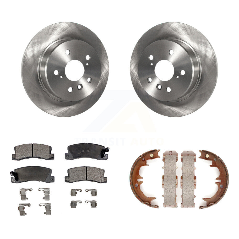 Kit de plaquettes en céramique et de chaussures de stationnement pour rotors de disque arrière, pour Lexus RX300 AWD 1999 – 2003