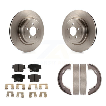 Kit de plaquettes en céramique et de freins de stationnement, Rotors à disque arrière, pour Dodge Charger Magnu
