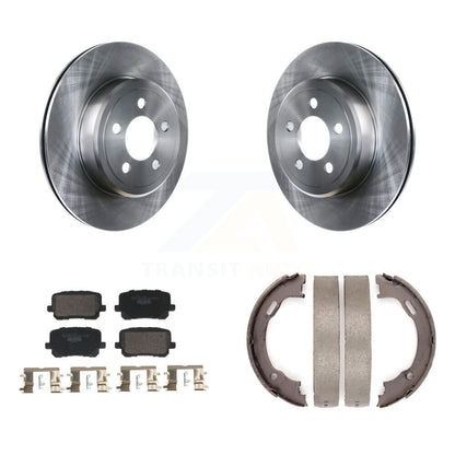 Kit de chaussures de stationnement avec plaquettes en céramique, Rotors à disque arrière, pour Dodge Charger RWD avec 5,7 l