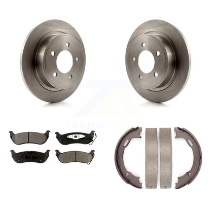 Kit de chaussures de stationnement avec plaquettes en céramique, Rotors à disque arrière, pour Chrysler Pacifica 2004 – 2008