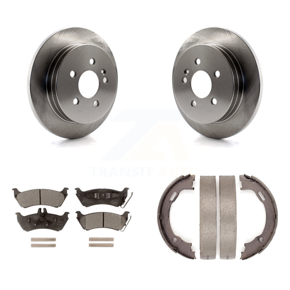 Kit de plaquettes en céramique et de chaussures de stationnement pour disques arrière, pour Mercedes-Benz ML320 ML350