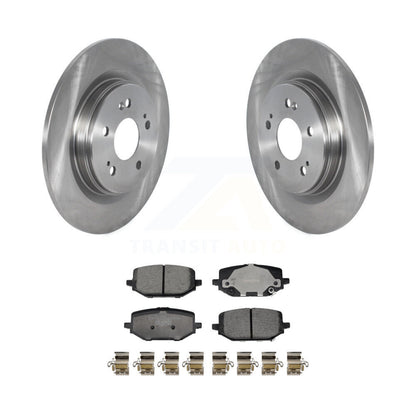 Kit de rotors de frein à disque arrière et de plaquettes en céramique pour Honda Pilot 2023 – 2024 K8T-10577