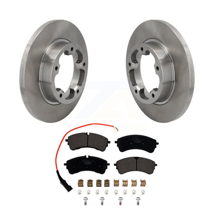 Rotors de frein arrière et kit de plaquettes en céramique pour Ford E-Transit sans frein robuste