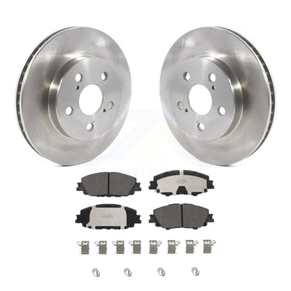 Kit de disques de frein à disque avant et plaquettes en céramique pour Toyota Corolla K8T-105782