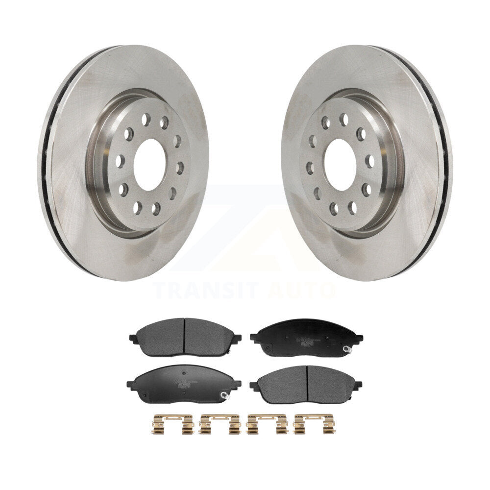Kit de rotors de frein à disque avant et plaquettes en céramique pour Jeep Grand Cherokee L