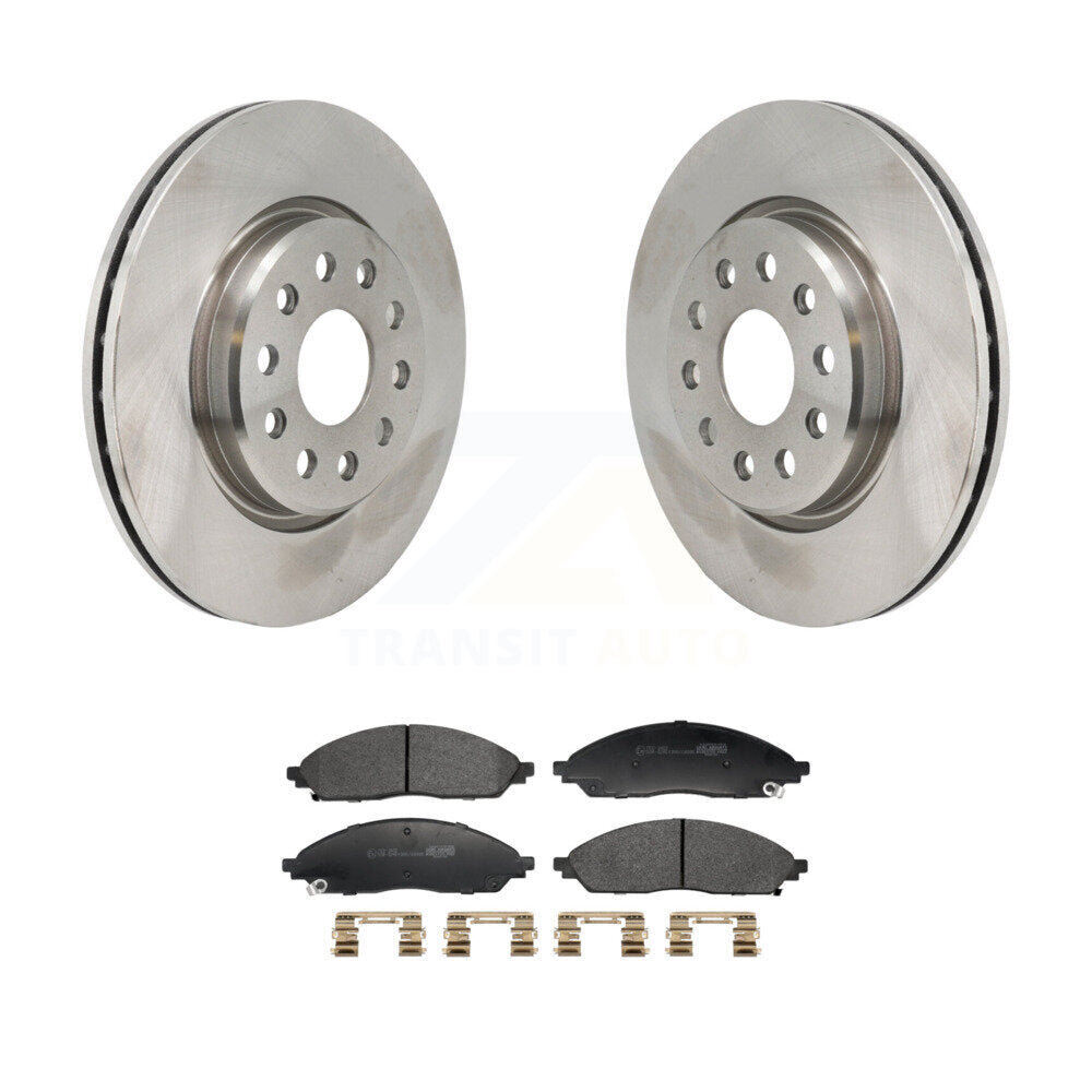 Kit de rotors de frein à disque avant et plaquettes en céramique pour Jeep Grand Cherokee K8T-105787
