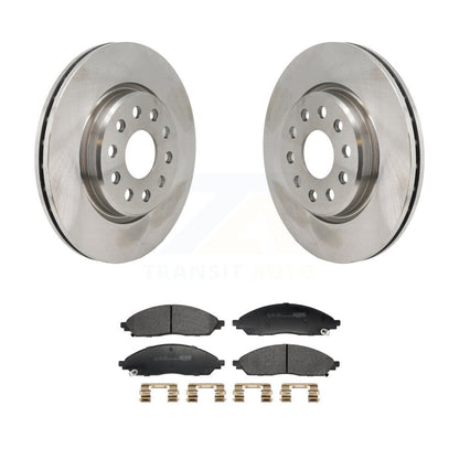 Kit de rotors de frein à disque avant et plaquettes en céramique pour Jeep Grand Cherokee K8T-105787
