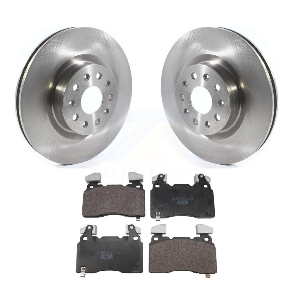 Rotor de frein à disque avant et Kit de plaquettes en céramique pour Cadillac Chevrolet Camaro CTS CT