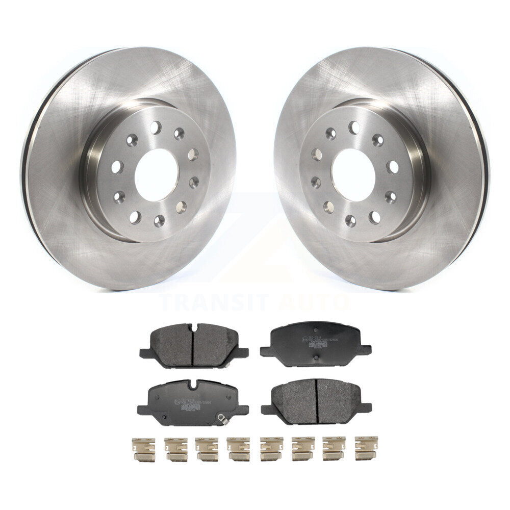 Kit de disques de frein à disque avant et de plaquettes en céramique pour Chevrolet Camaro LT 2021
