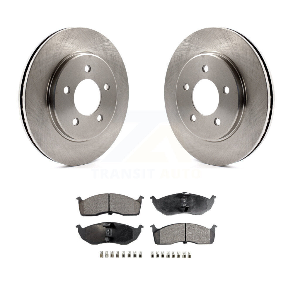Kit de plaquettes de frein en céramique, Rotors avant, pour Dodge caravane Grand Plymouth Prowler Tow