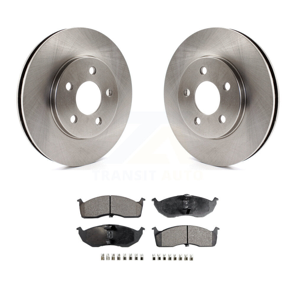 Kit de plaquettes de frein en céramique, Rotors avant, pour Dodge caravane Grand Plymouth Voyager Tow