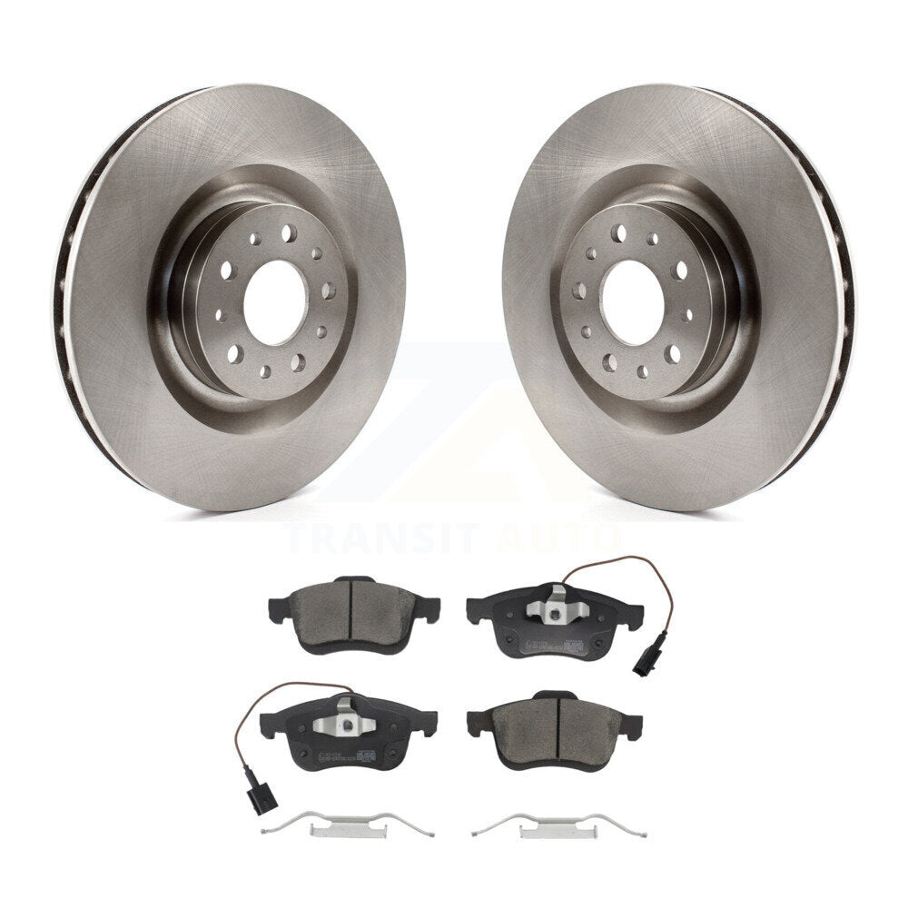 Kit de disques de frein à disque avant et de plaquettes en céramique pour Fiat 500L 2014-2020 K8T-105801