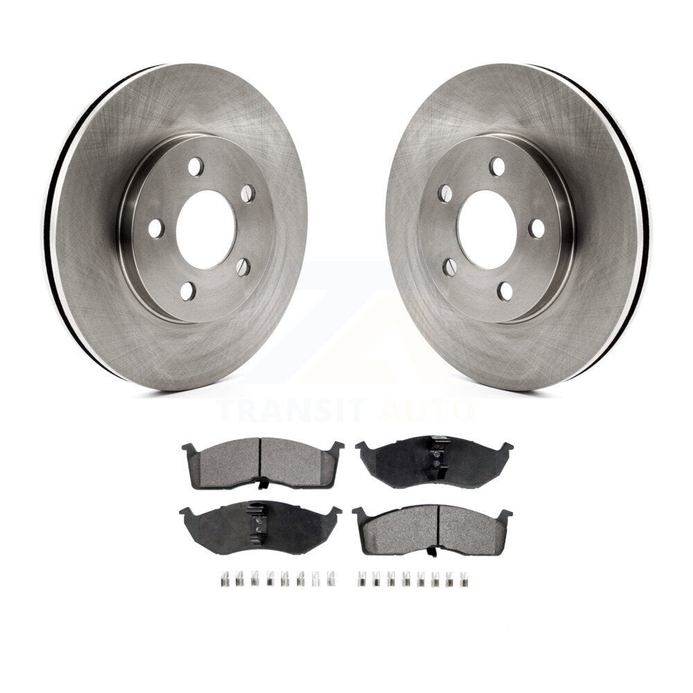 Kit de rotor de frein à disque avant et de plaquettes en céramique pour Neon Dodge Chrysler Plymouth SX 2.