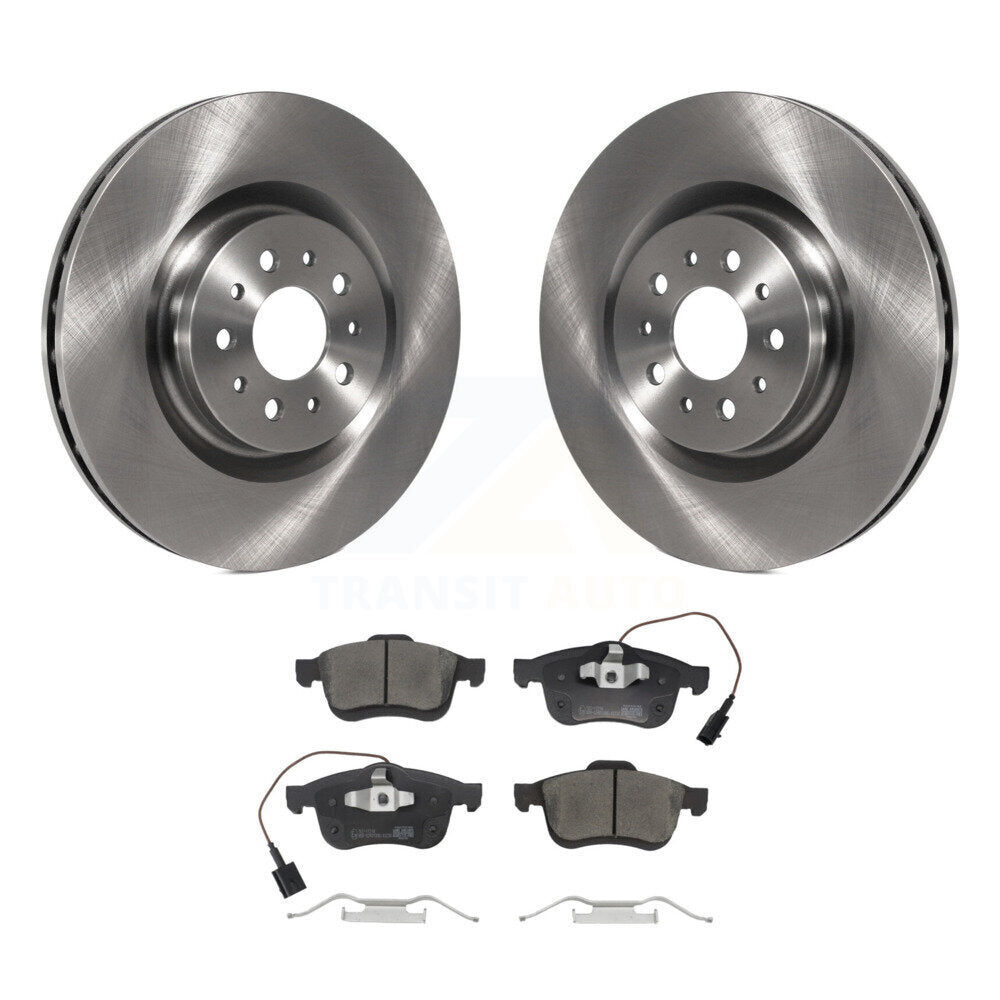 Kit de rotors de frein à disque avant et de plaquettes en céramique pour Ram ProMaster City 2015-2021