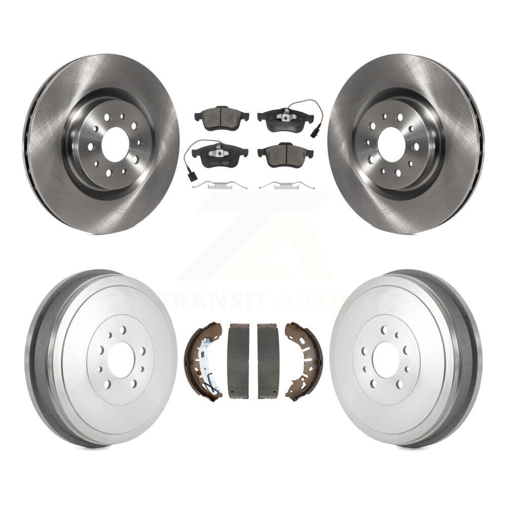 Kit de plaquettes et de tambour en céramique pour Rotor de frein avant et arrière, pour Ram ProMaster Cit 2015 – 2021
