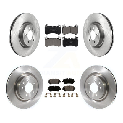 Kit de rotors de frein à disque avant et arrière et plaquettes en céramique pour Land Rover Discovery