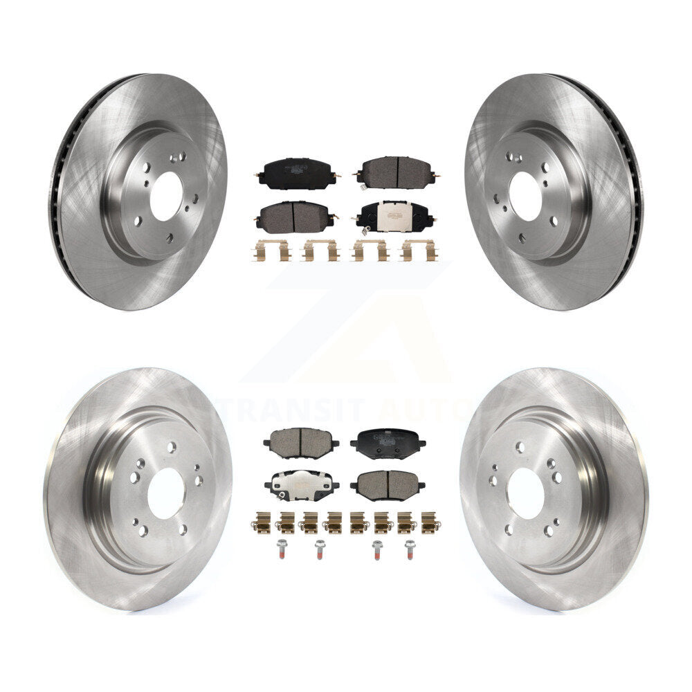Kit de rotors de frein à disque avant et arrière et plaquettes en céramique pour Honda HR-V 2023 K8T-10582