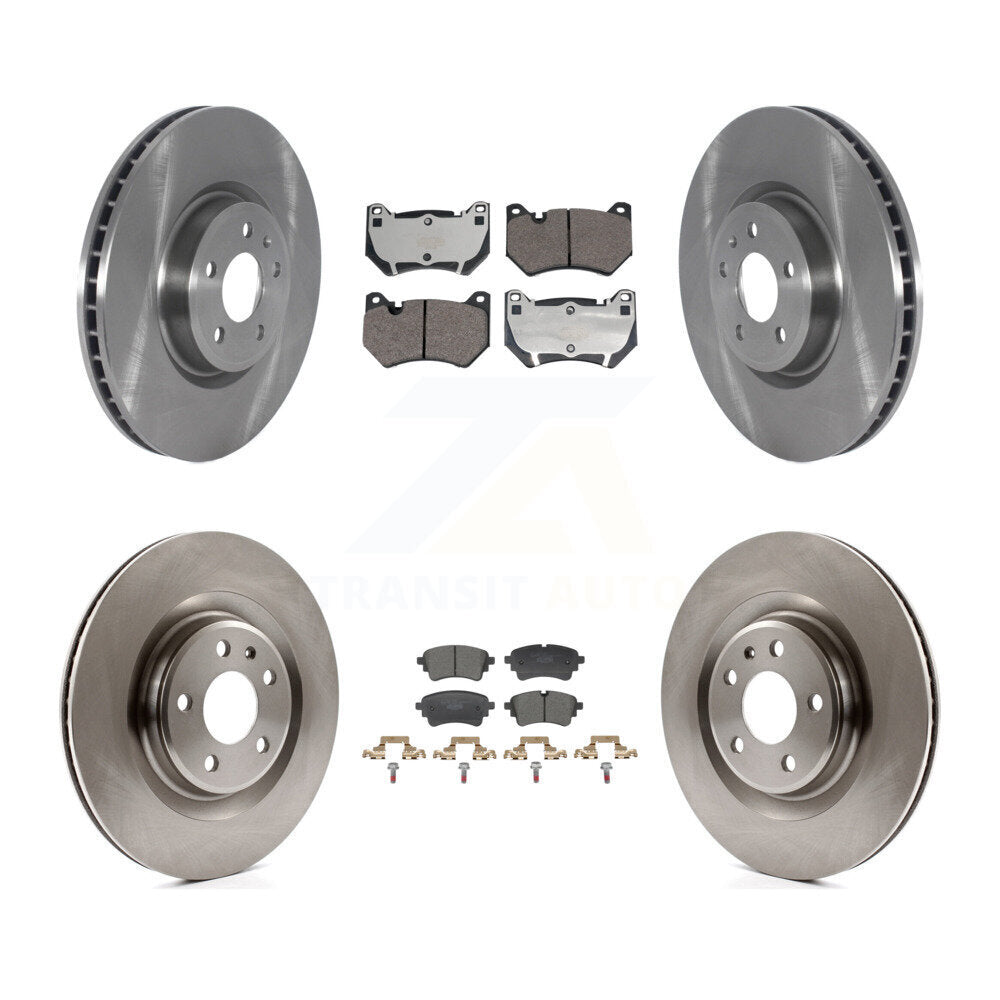 Kit de rotors de frein à disque avant et arrière et plaquettes en céramique pour Audi Q5 K8T-105831
