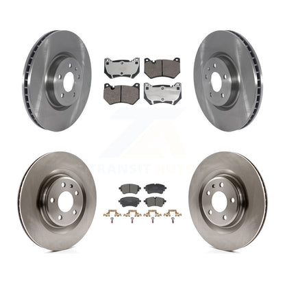 Kit de rotors de frein à disque avant et arrière et plaquettes en céramique pour Audi Q5 K8T-105831