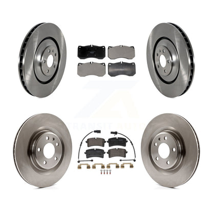 Kit de rotors de frein à disque avant et arrière et plaquettes en céramique pour Audi A7 Quattro K8T-10583