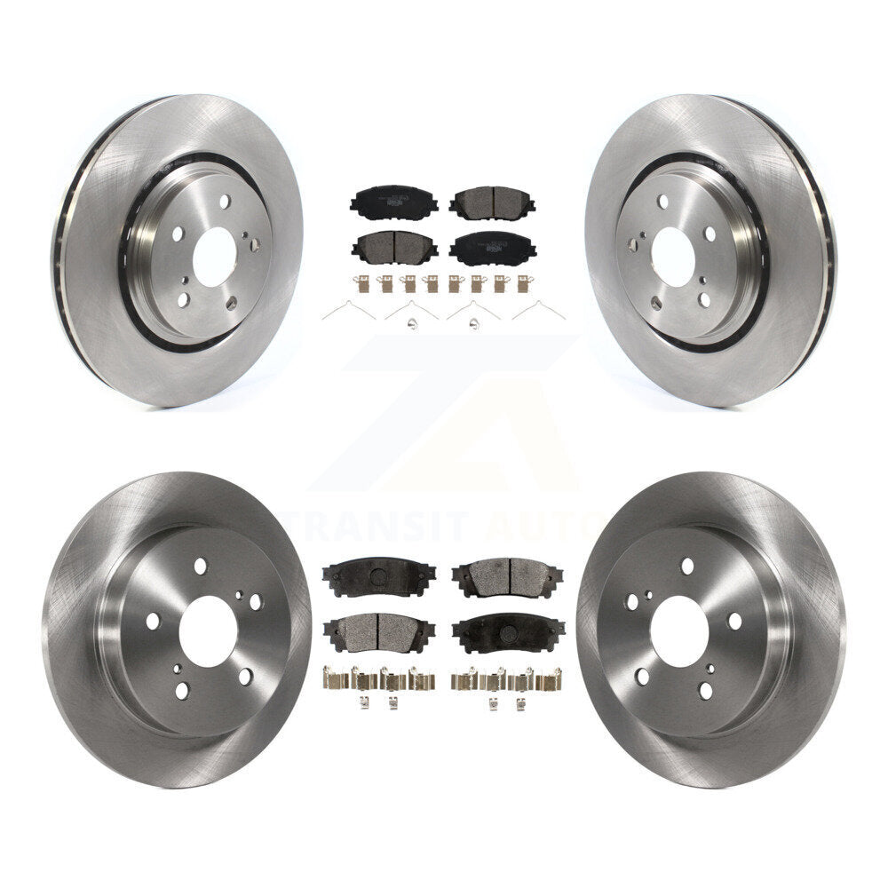 Kit de plaquettes en céramique pour rotors de frein avant et arrière, pour Toyota Camry XSE 20, avec emballage TRD