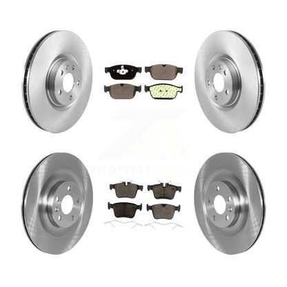 Kit de rotor de frein à disque avant et arrière et plaquettes en céramique pour recharge Volvo C40 2022 – 2024