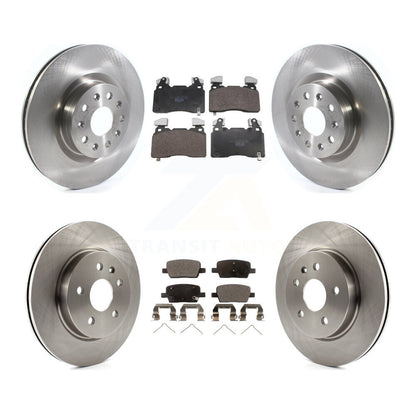 Kit de rotors de frein à disque avant et arrière et plaquettes en céramique pour Cadillac CT6 K8T-105845