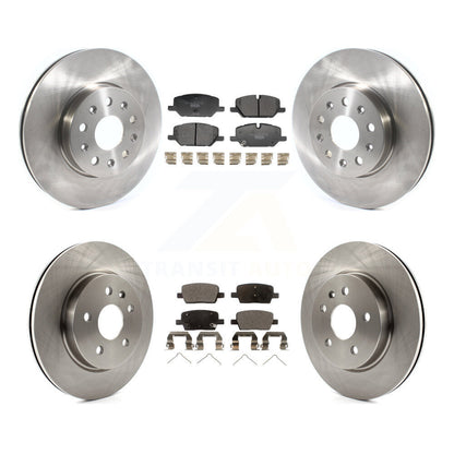 Kit de rotors de frein à disque avant et arrière et plaquettes en céramique pour Chevrolet Camaro LT 2021