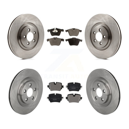 Kit de rotors de frein à disque avant et arrière et plaquettes en céramique pour Jaguar XJ K8T-105847