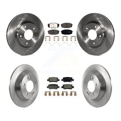 Kit de rotors de frein à disque avant et arrière et plaquettes en céramique pour Kia Seltos K8T-105852