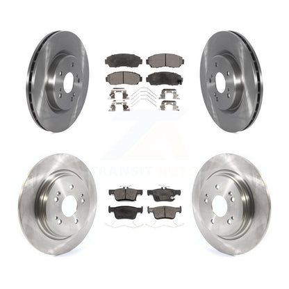 Kit de disques de frein à disque avant et arrière et plaquettes en céramique pour Acura RDX 2022 – 2023