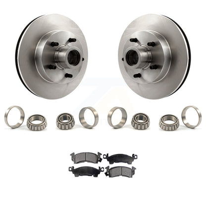 Kit de plaquettes de roulement de course intérieure et extérieure de Rotor de moyeu de frein avant pour Chevrolet GMC