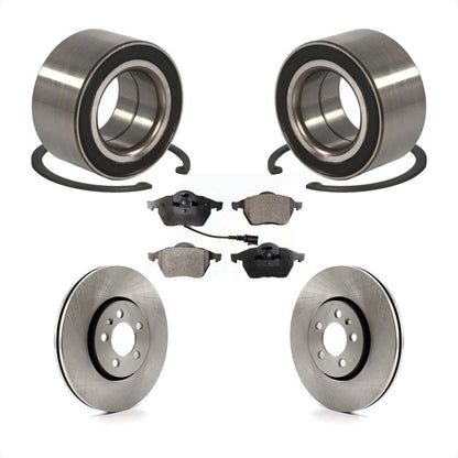Kit de plaquettes de Rotor de frein, roulement de roue avant, pour Volkswagen Golf, diamètre extérieur 72mm