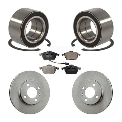 Kit de plaquettes de Rotor de frein à disque, roulement de roue avant, pour Volkswagen Jetta 2.8 1996 – 1998