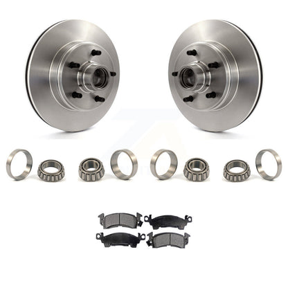 Kit de plaquettes de roulement de course intérieure et extérieure de Rotor de moyeu de frein avant pour Chevrolet GMC