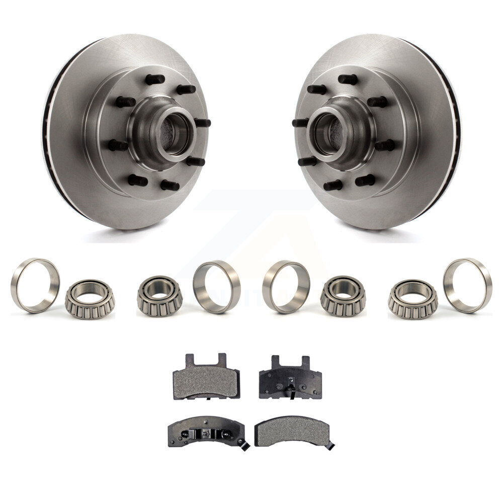 Jeu de roulements et de plaquettes de Rotor de moyeu de frein avant, pour GMC Yukon
