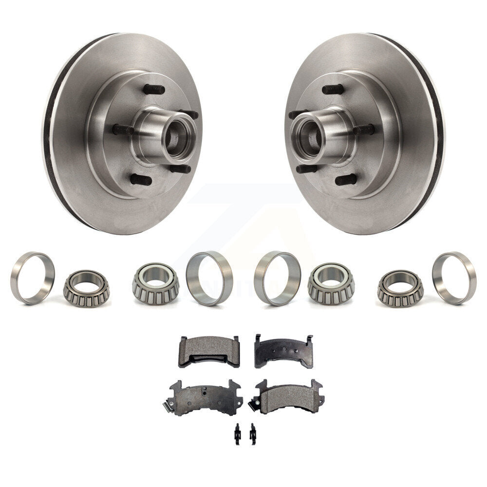 Kit de plaquettes de roulement de course intérieure et extérieure de Rotor de moyeu de frein avant pour Chevrolet S10