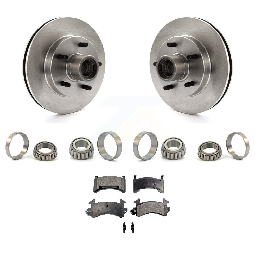 Kit de plaquettes de roulement de course intérieure et extérieure de Rotor de moyeu de frein avant pour Chevrolet S10