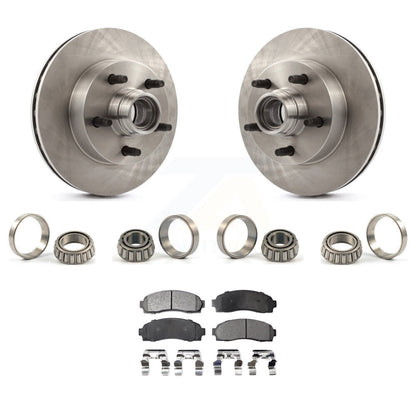 Kit de plaquettes de roulement de course intérieure et extérieure de Rotor de moyeu de frein avant pour Mazda B3000