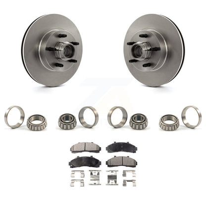 Kit de plaquettes de roulement de course intérieure et extérieure de Rotor de moyeu de frein avant pour Ford Ranger