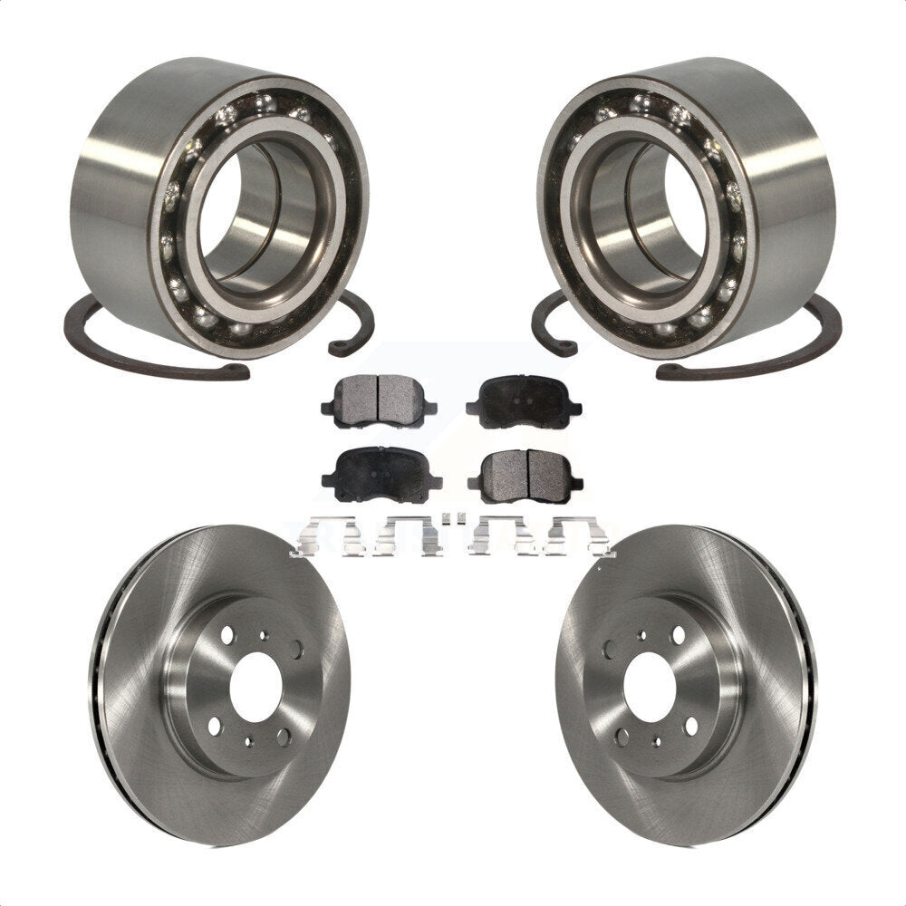Kit de plaquettes de Rotor de frein à disque, roulement de roue avant, pour Toyota Corolla Chevrolet Priz